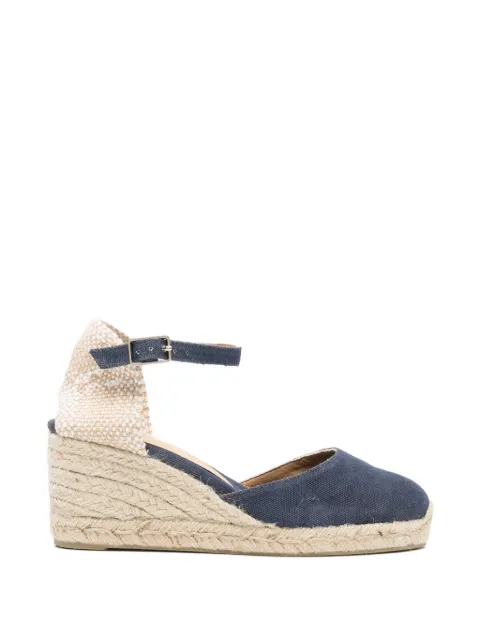 Castañer Carol buckle-fastening espadrilles Blue 021655