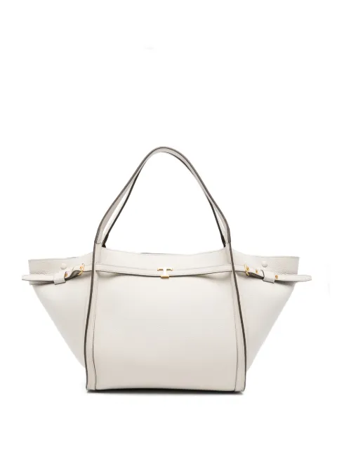 Tod's leather buckle tote bag White XBWTIMA0300WKA