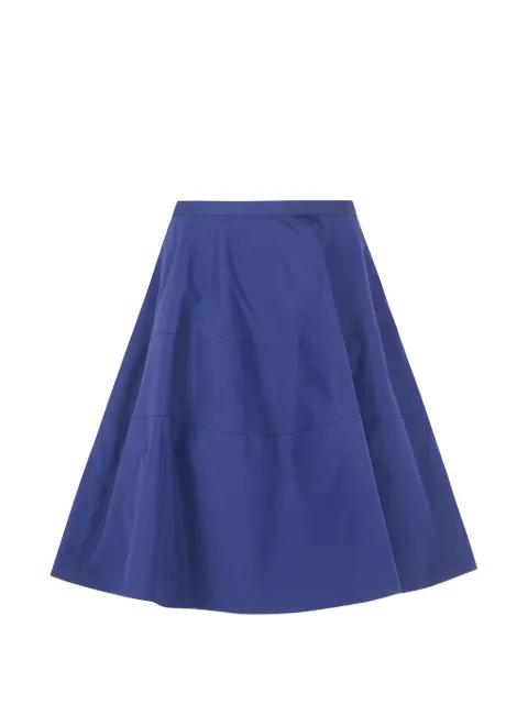 ASPESI tiered skirt Blue 2281D307