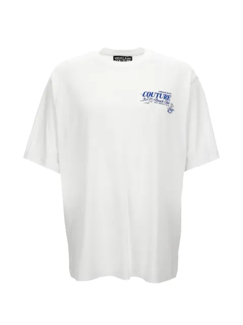 Versace Jeans Couture graphic T-shirt White 80GAHT09CJ00T