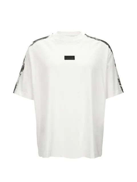 Versace Jeans Couture graphic-panel T-shirt White 80GAH610JS543