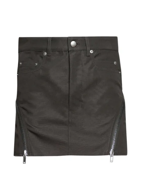 Rick Owens Bolan Banana mini skirt Grey RP01F6362CDU