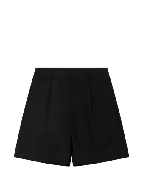 ENTIRE STUDIOS pleated tailored shorts Black ESSS26SH01242