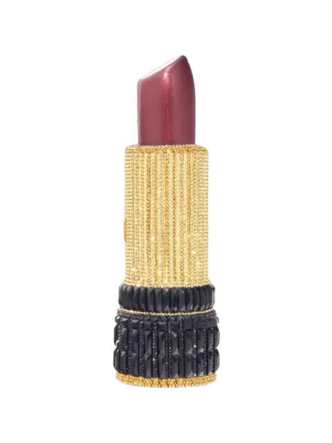 Judith Leiber lipstick embellished clutch bag Gold M193506