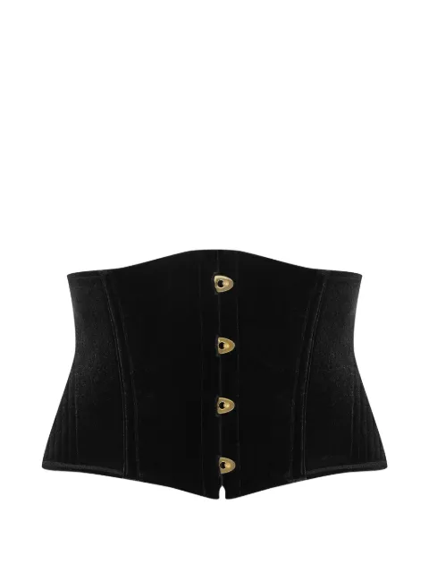 Maison Close x Scandale Rococo waist cincher Black 564270