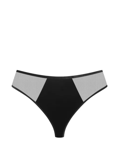Maison Close x Scandale Rococo open briefs Black 564283