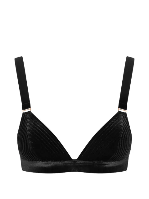 Maison Close x Scandale Rococo triangle bra Black 564350