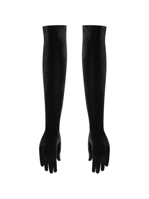 Maison Close x Scandale Rococo opera gloves Black 564303