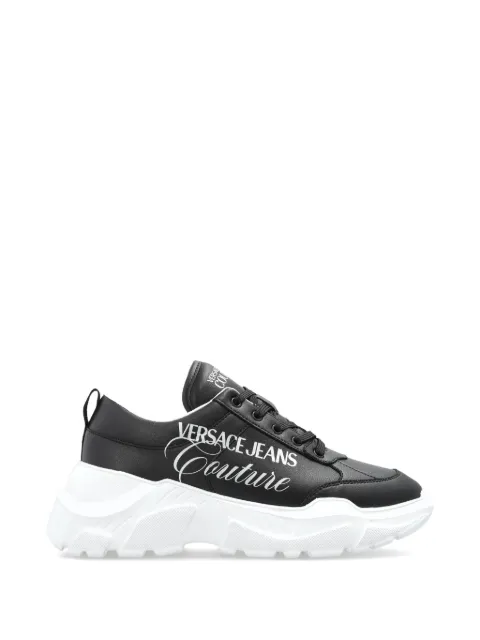 Versace Jeans Couture logo-print sneakers Black 80VA3SC1ZPB69