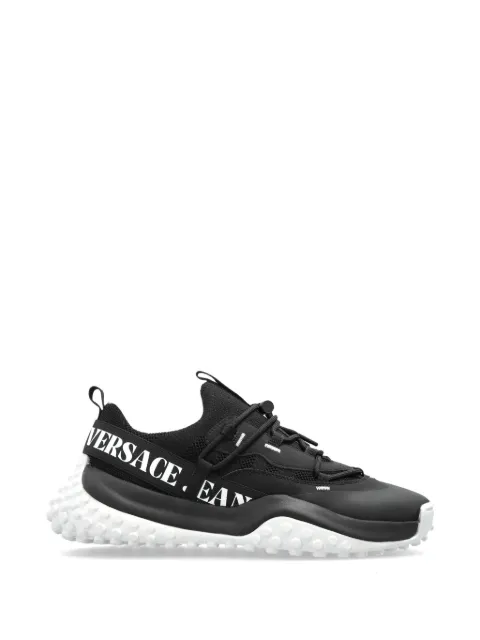 Versace Jeans Couture lettering sneakers Black 80YA3SN2ZSE10