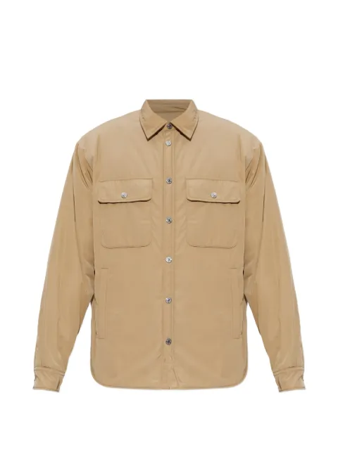 DSQUARED2 buttoned-up insulated jacket Neutrals S74DM0997D35368