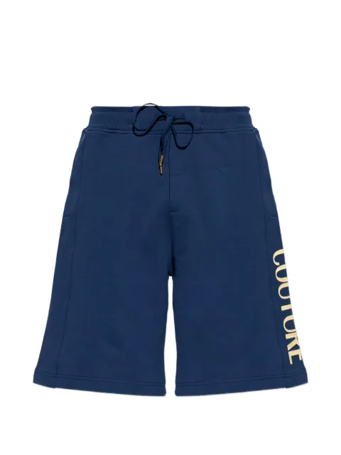 Versace Jeans Couture drawstring logo-detail shorts Blue 80GADT00CF01T