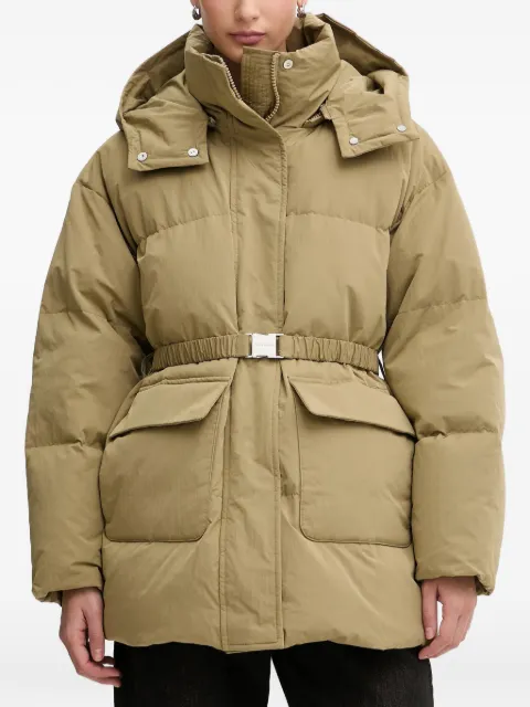 Miss Sixty hooded belted coat Green 6S4YJ00500