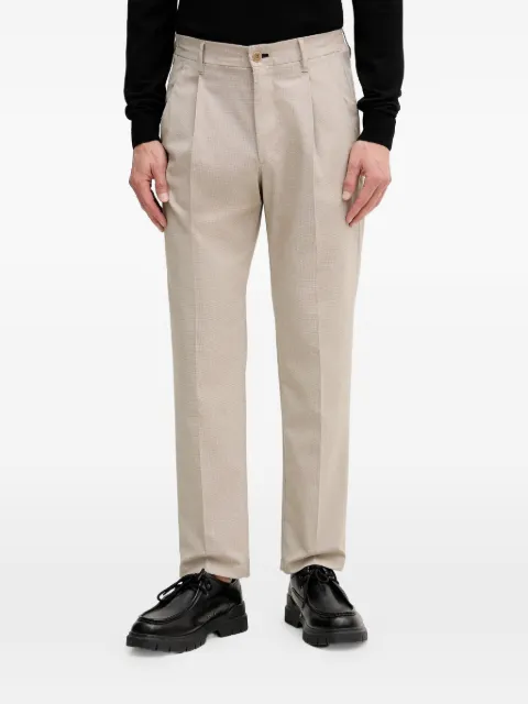 Joop! Lead pleated trousers Neutrals 30101677