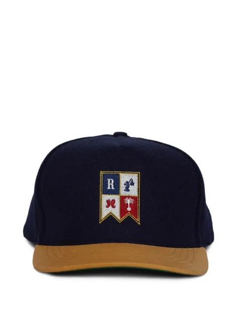 RHUDE logo-patch baseball cap Blue RHPS26HA01122