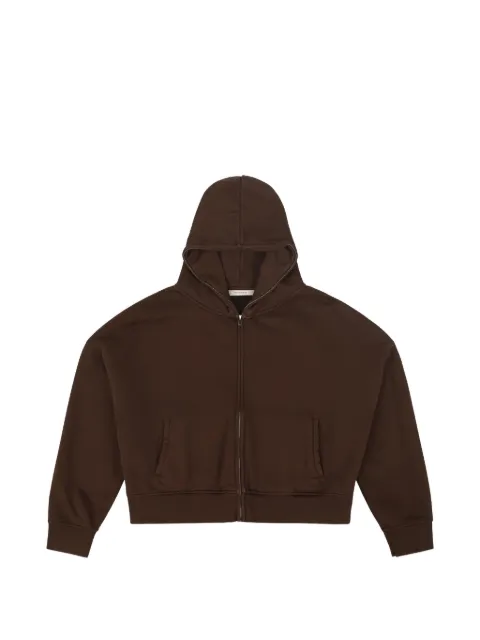 ENTIRE STUDIOS zip hoodie Brown ESSS26HO03012