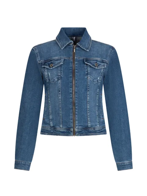 LIU JO zip-up denim jacket Blue UA6176DS05778998