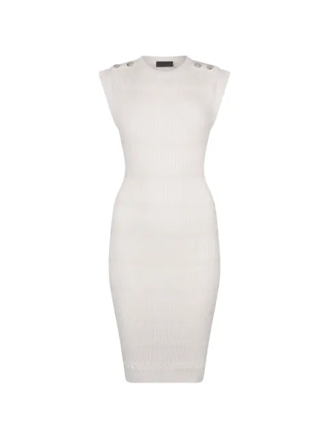 LIU JO short knit dress Neutrals CA6104MS55NP9574