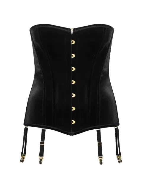 Maison Close x Scandale Rococo garter corset Black 564246