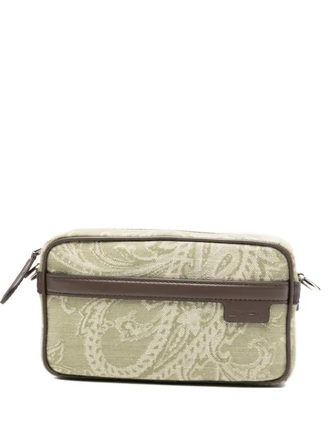 ETRO printed messenger bag Green MP1C0002AQ364