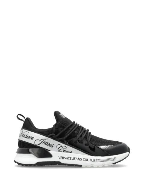 Versace Jeans Couture logo-tape sneakers Black 80VA3SA8ZSD99