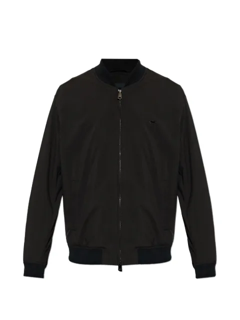 Paul & Shark logo-appliqué jacket Black 26412100SM011