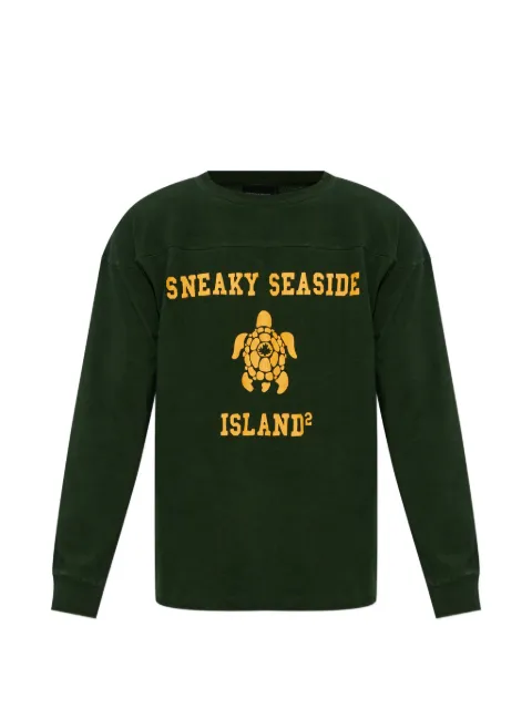 DSQUARED2 long-sleeves T-shirt Green S74GD1537D20103