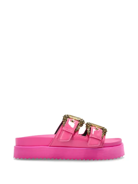 Versace Jeans Couture buckle-strap sandals Pink 80VA3SM1ZS190