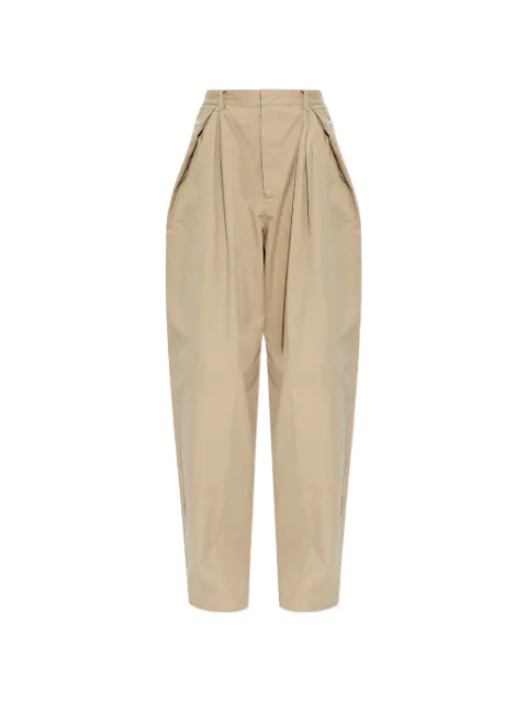 DSQUARED2 pleated palazzo pants Neutrals S75KB0546D35426