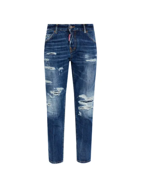 DSQUARED2 Teddy ripped jeans Blue S75LB1109D30011