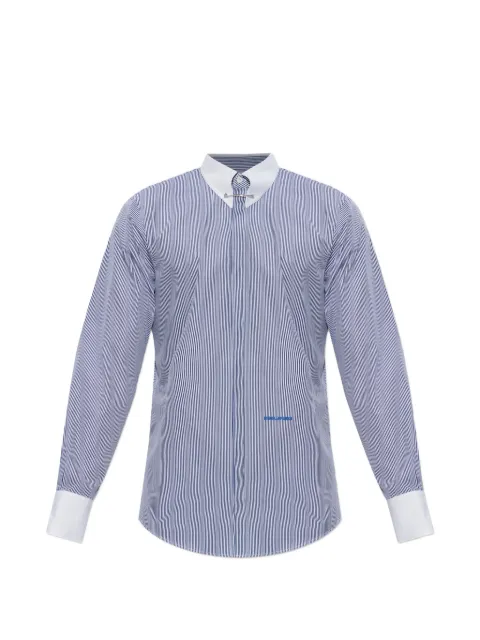 DSQUARED2 striped shirt Blue S74DM0998D35441