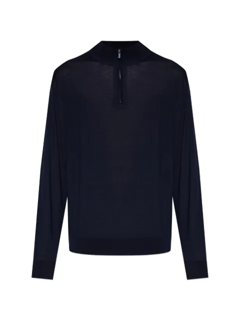 Paul & Shark hal-zip sweater Blue 99311035