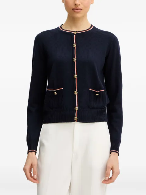 LUISA SPAGNOLI Martorana button pocket cardigan Blue 100293