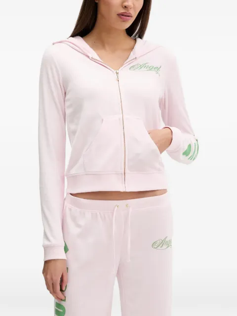 Juicy Couture zipped hoodie Pink JCNAS126455