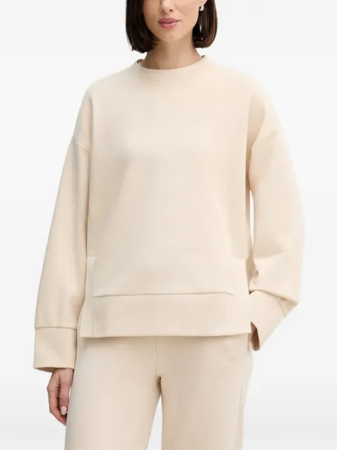 Joop! logo-detail sweatshirt Yellow 30100031