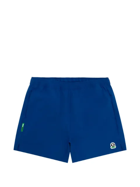AAPE BY *A BATHING APE® logo detail shorts Blue ASPD636XXQ