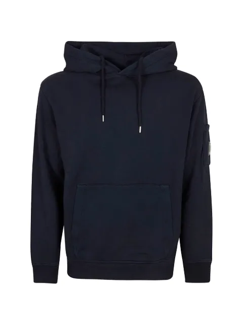 C.P. Company pouch-pocket hoodie Black 20CMSS037A110044G888