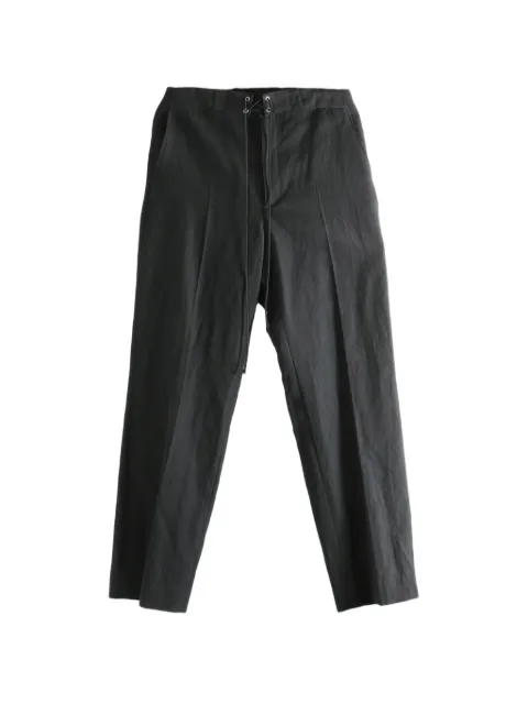 Auralee drawstring trousers Grey A26SP02WO