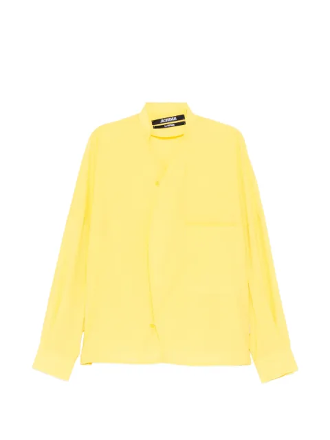 Jacquemus wrap pocket shirt Yellow SHM00599AW00777
