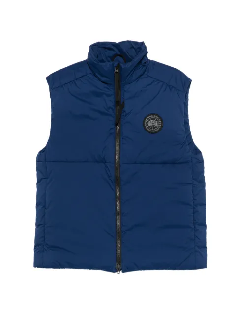 Canada Goose logo zip-up gilet Blue 4160MB