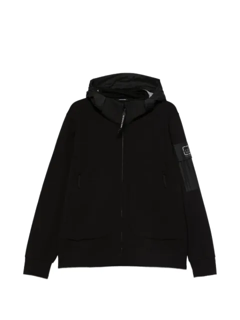 C.P. Company zip-fastening hoodie Black 20CLSS016A006452M999