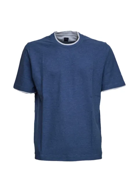 Fedeli crew-neck T-shirt Blue TU000200
