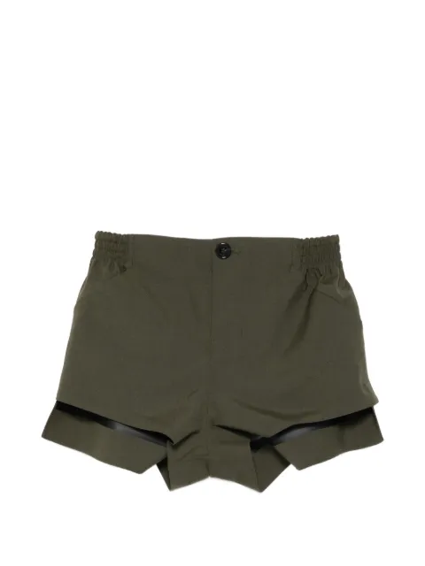 Coperni tailored shorts Green COPP168F3061