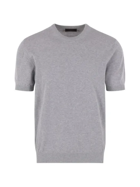 Zanone short-sleeve crew-neck T-shirt Grey 810294ZY318