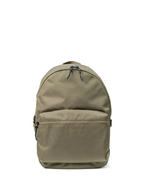 HUGO textured backpack Green 50558522