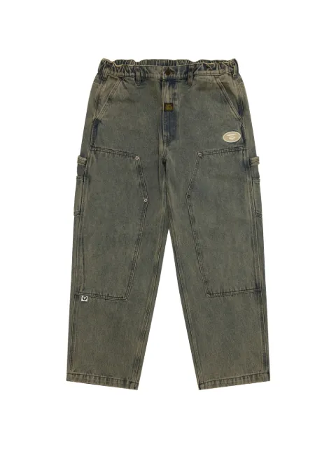 AAPE BY *A BATHING APE® logo jeans Blue APTD601XAQ
