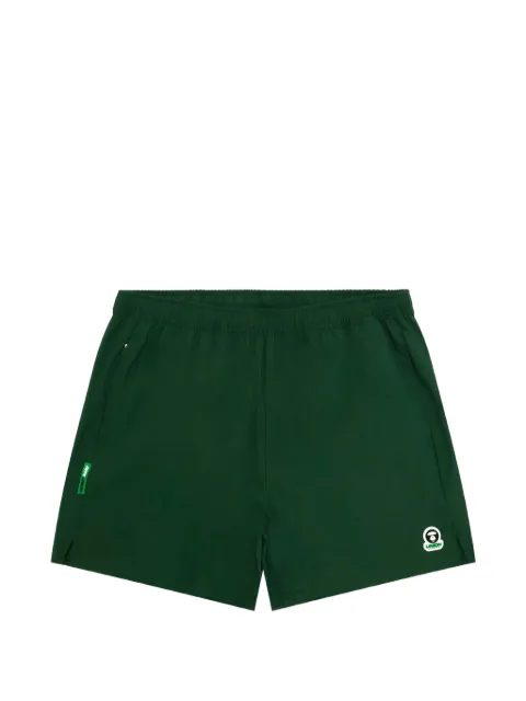 AAPE BY *A BATHING APE® Moonface track shorts Green ASPD636XXQ