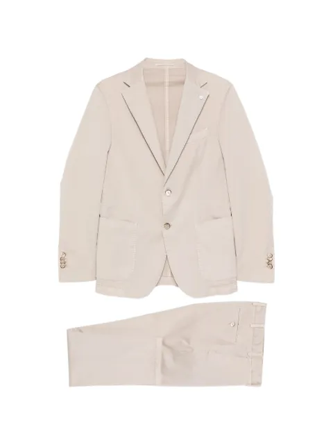 Luigi Bianchi patch pocket blazer Neutrals 385065161