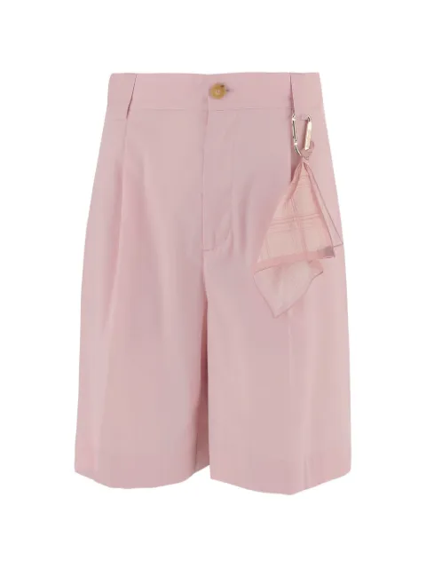 DARKPARK belt-loops shorts Pink WTR45FAC1340030