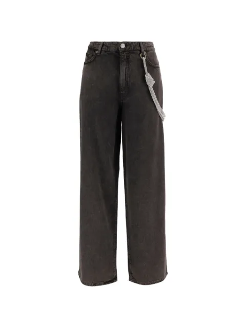 PINKO knot embellished jeans Grey 104601A33R